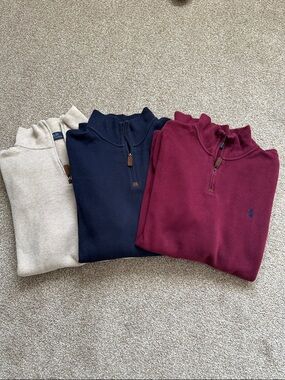 Ralph Lauren Men's Quarter-Zip Sweaters